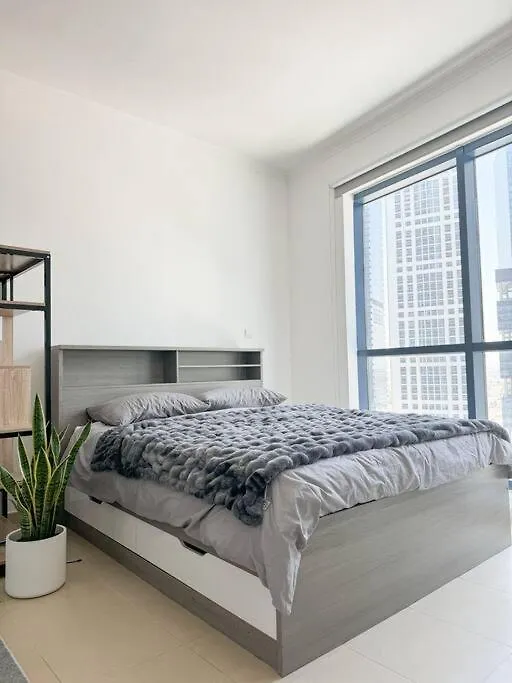 Apartman Cosy Modern Studio With Lake View And Rooftop Pool In Jlt Dubaj Egyesült Arab Emírségek